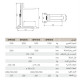 ونش شوكة يدوي حمولة 1.5 طن إرتفاع 3 متر ماركة CAMEL موديل SFH1530